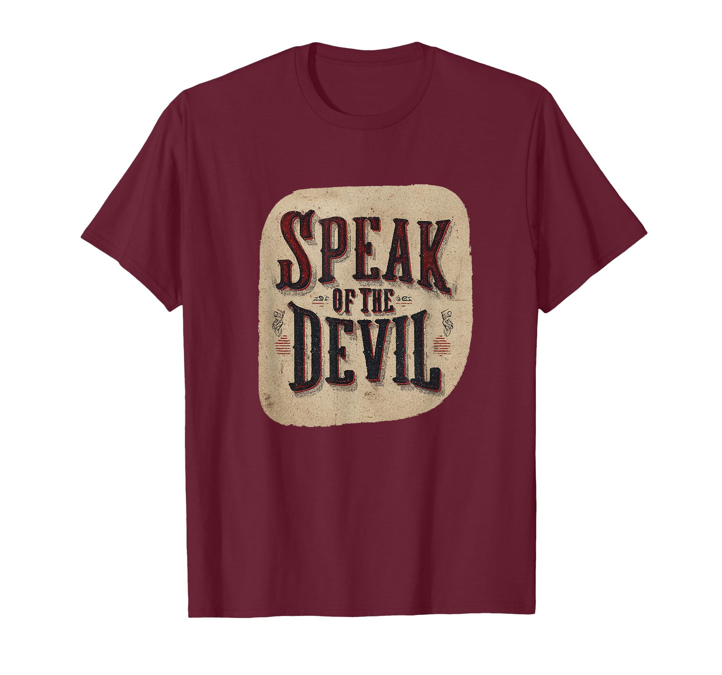 Cool Speak of The Devil Emblem T-Shirt