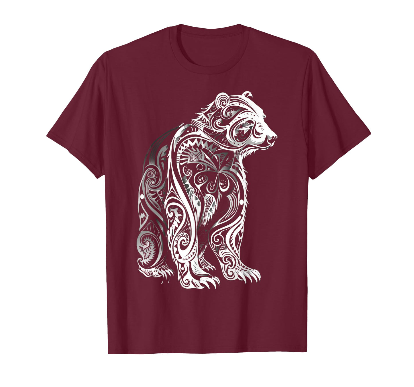Bear Tribal Vintage Retro Graphic T-Shirt