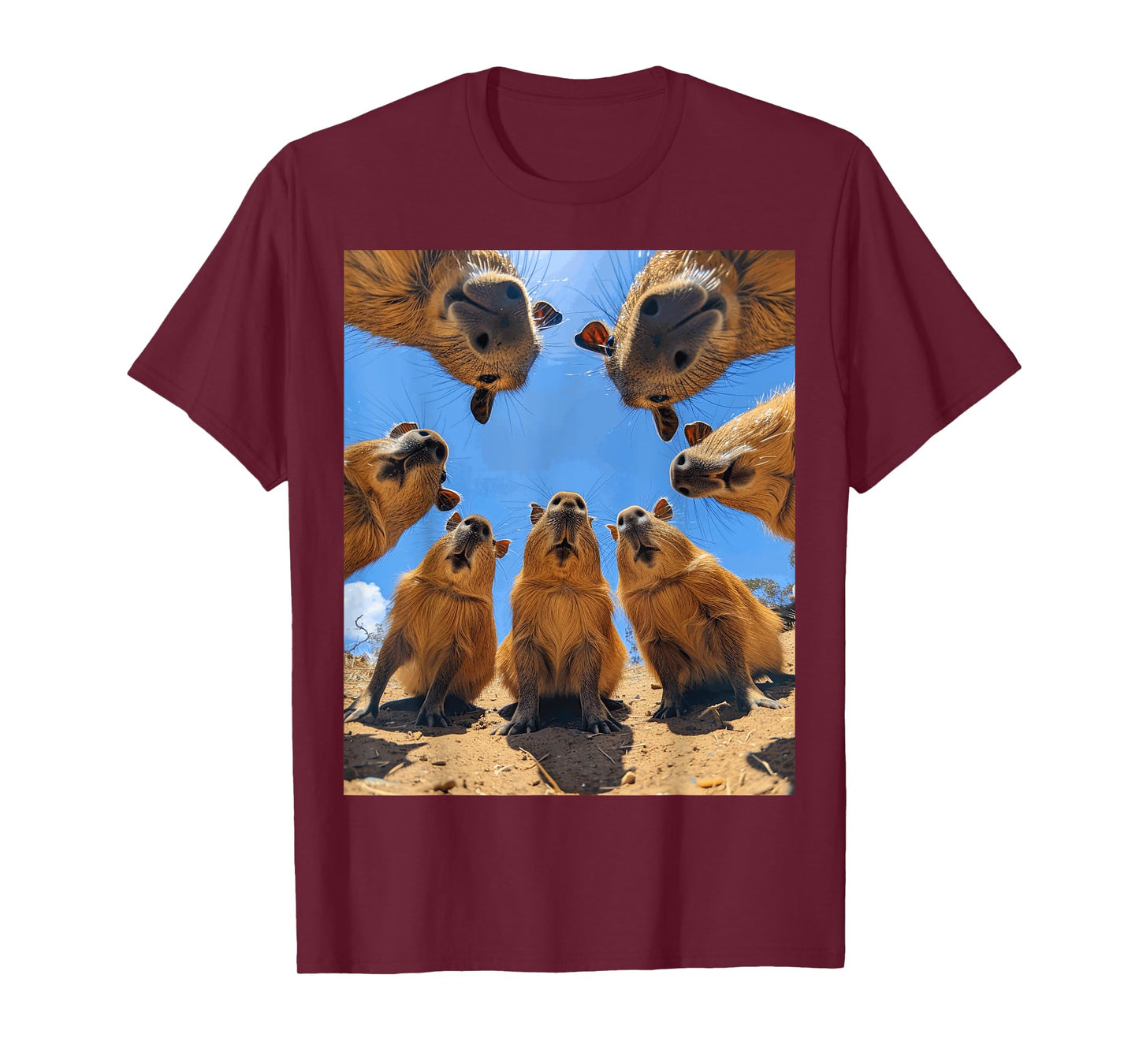 Funny Graphic Capybara T-Shirt