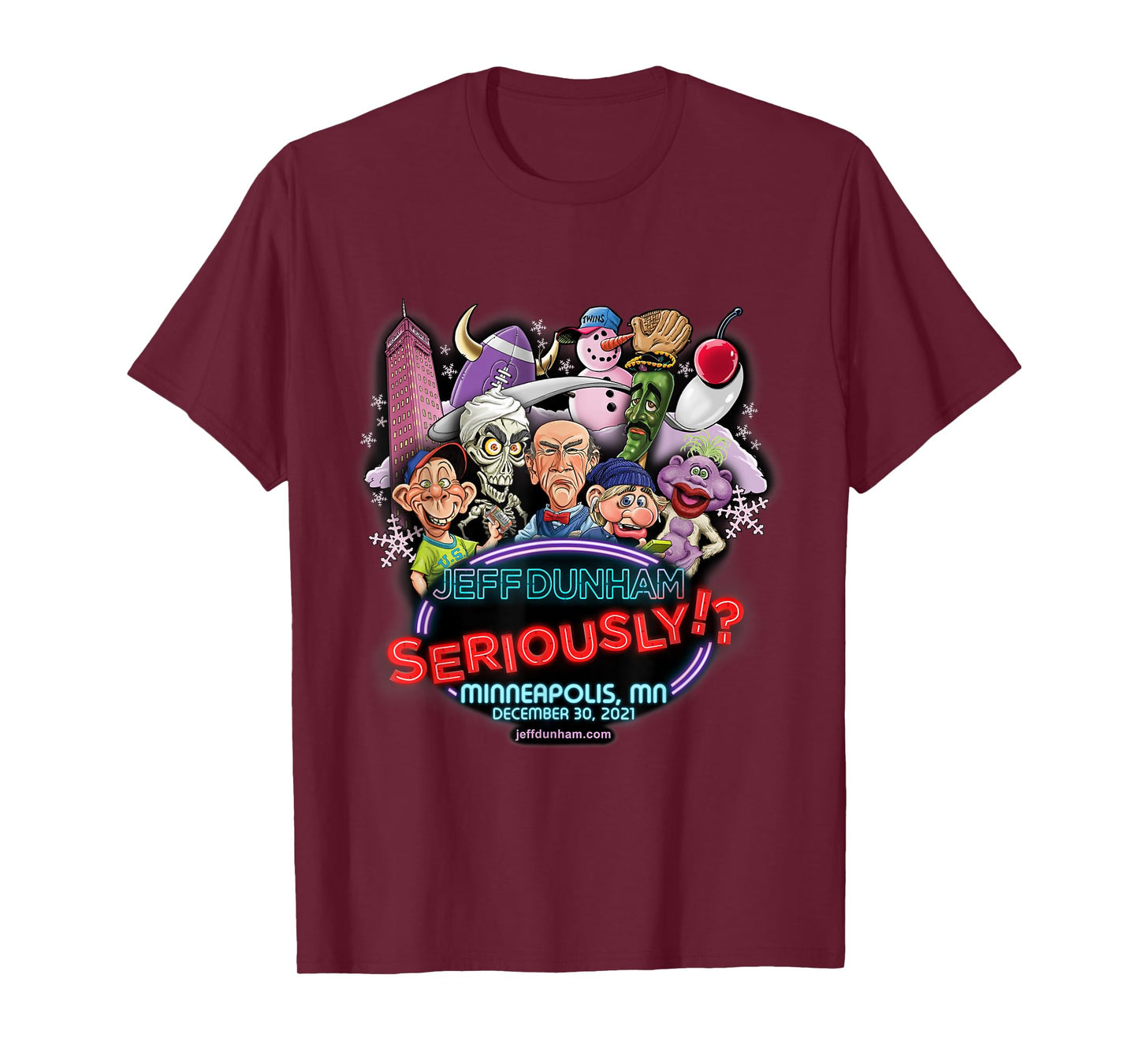 Jeff Dunham Minneapolis, MN T-Shirt