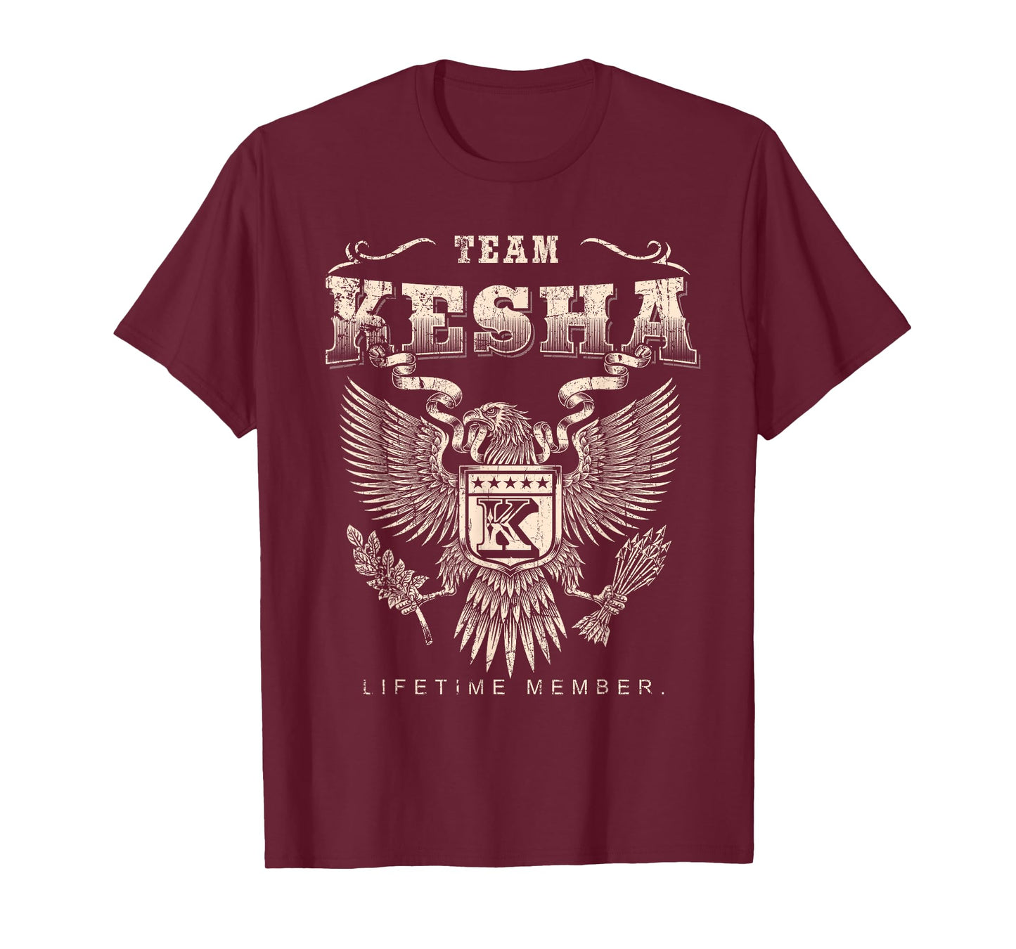 Team Kesha Lifetime Member - Kesha Name T-Shirt