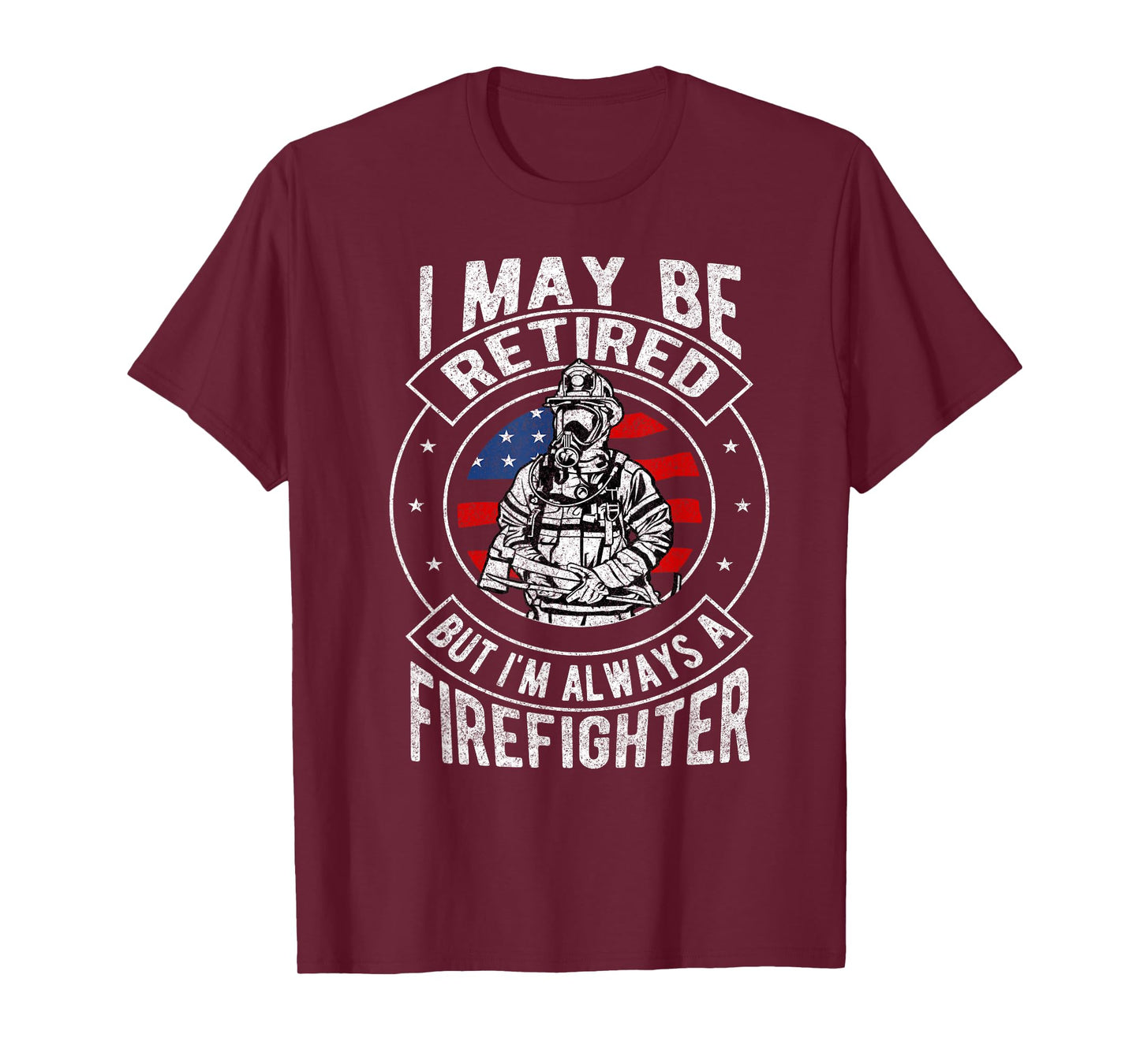 Retired Firefighter T Shirt Fireman Retirement Shirt Gift T-Shirt