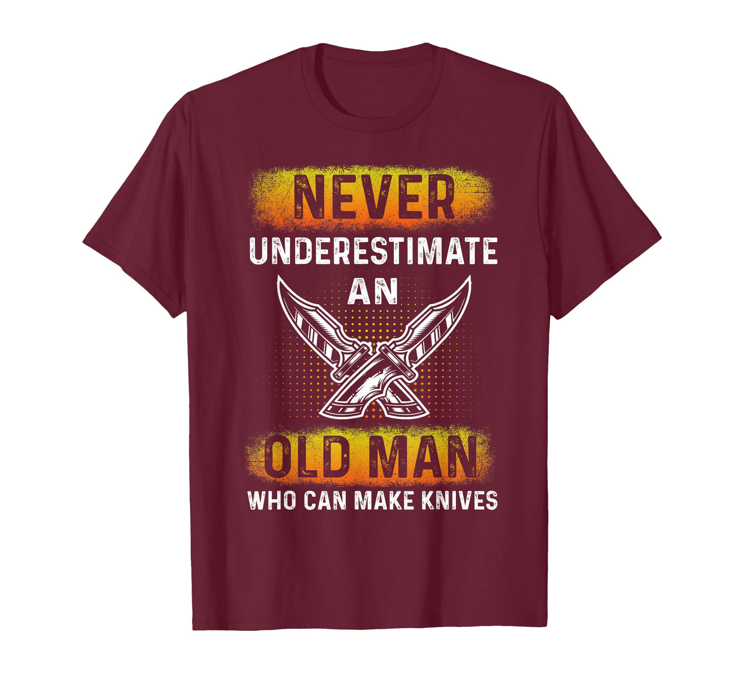 An Old Man Who Can Make Knives - Forging Knives Bladesmith T-Shirt