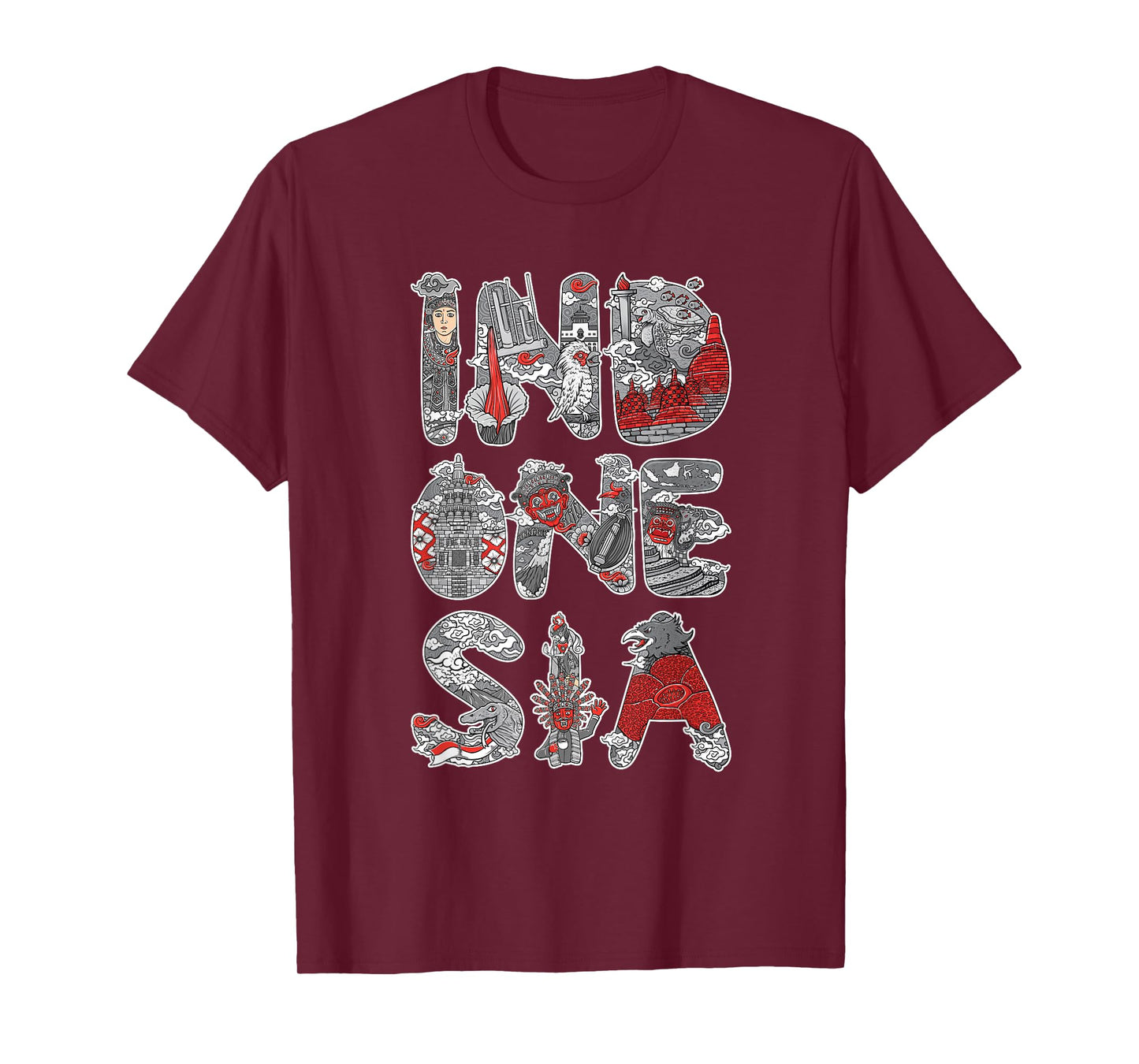 Asia Borobudur Temple Indonesia T-Shirt