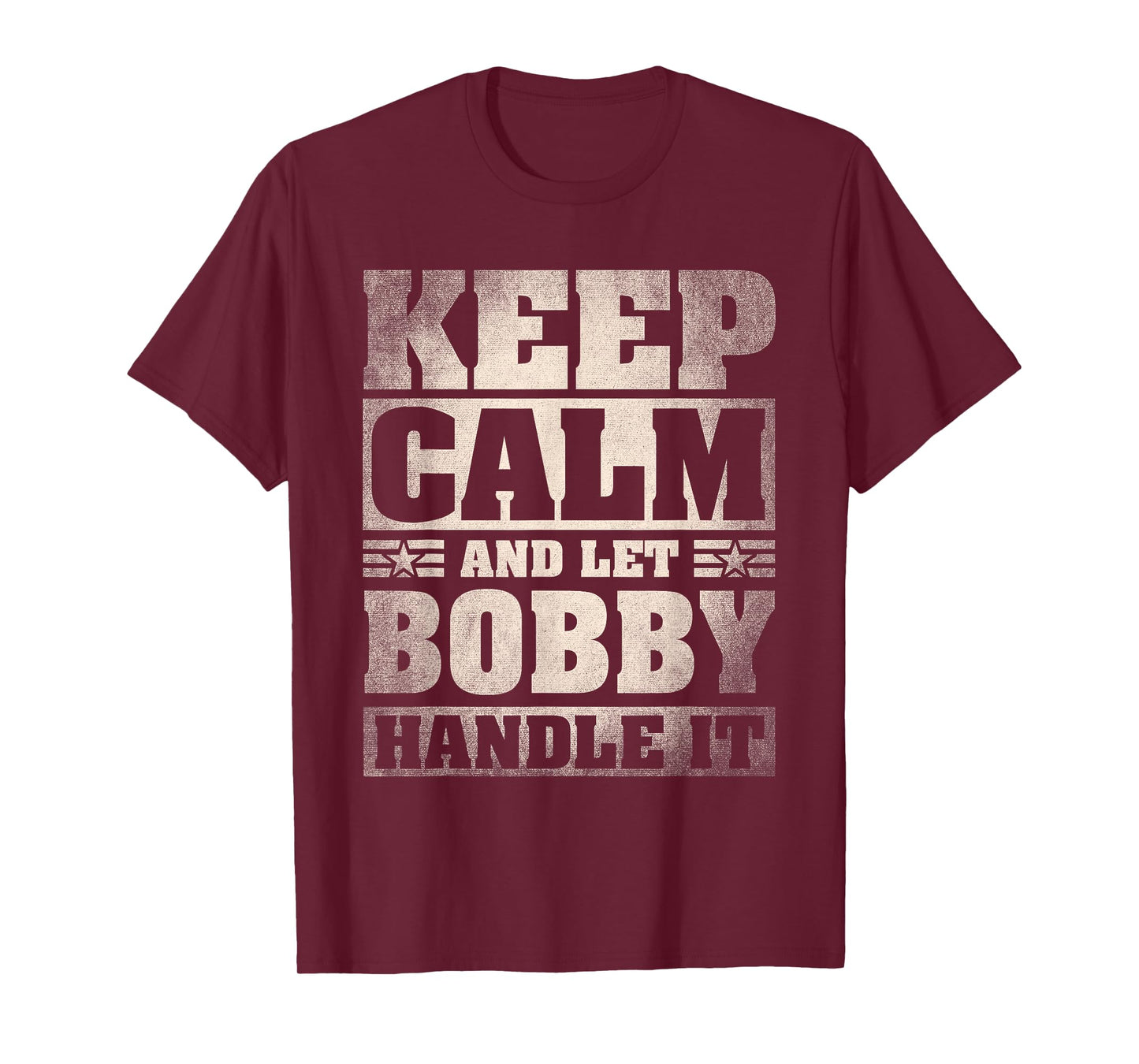 Bobby Name Shirt Personalized Bobby First Name T-Shirt