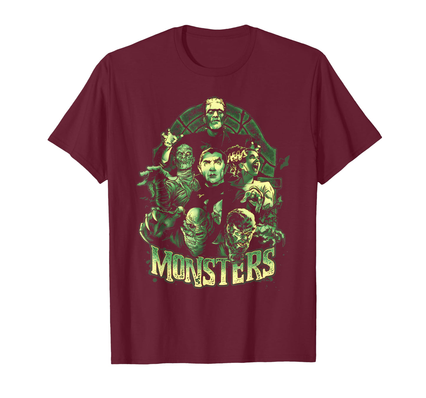Vintage Funny Monster Mash Frankenstein Horror Movies Lovers T-Shirt