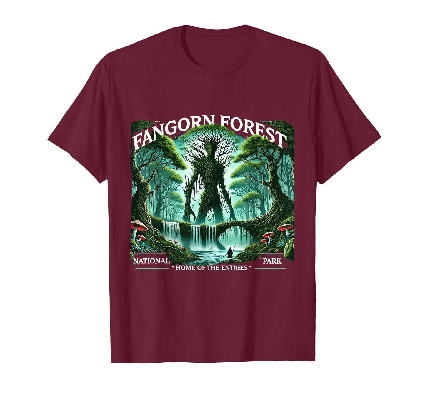 Fangorn Forest National Park Home of the Entrees Costume T-Shirt