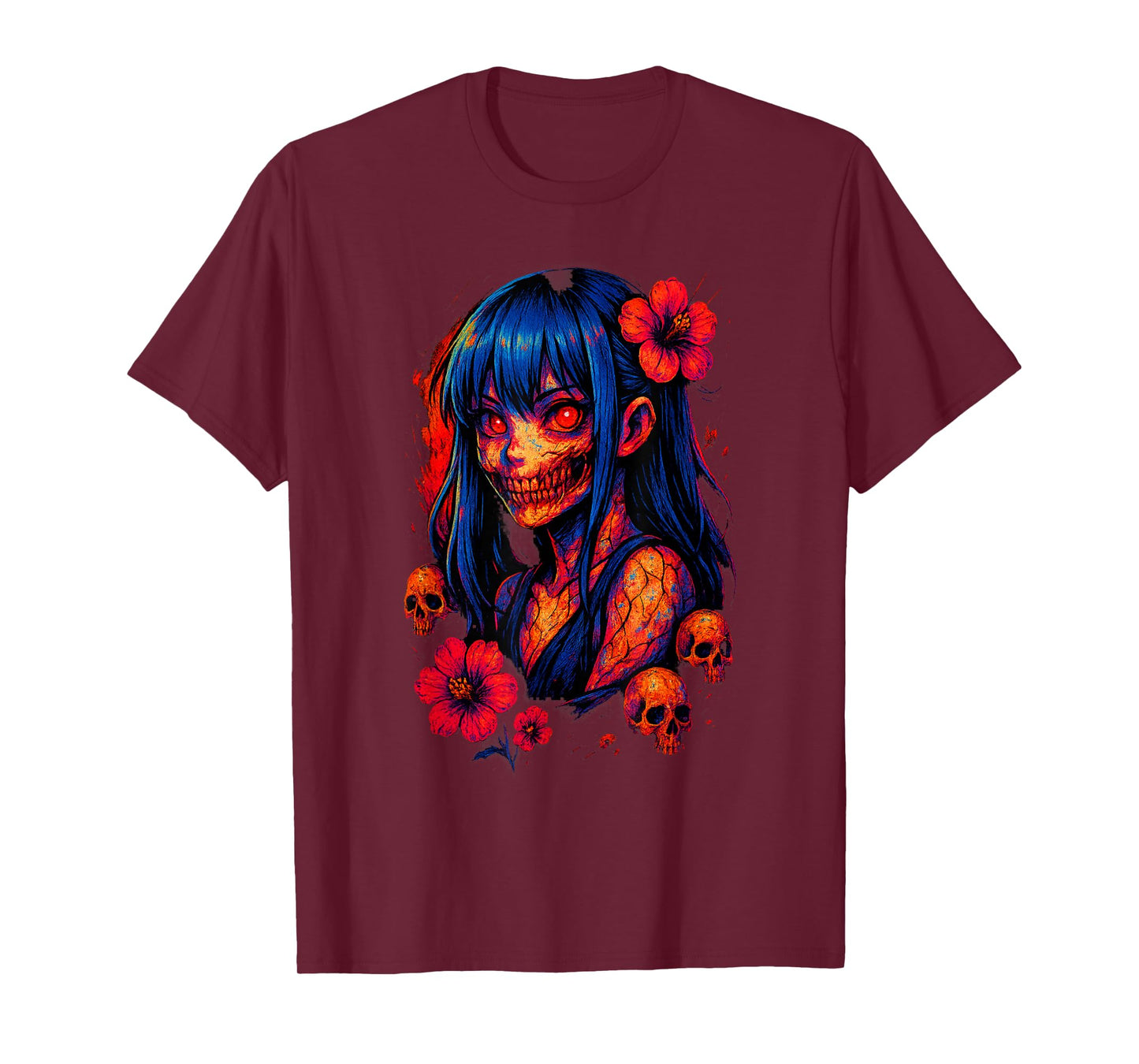 Horror Anime Manga Japan Japanese Creepy Kawaii Goth T-Shirt