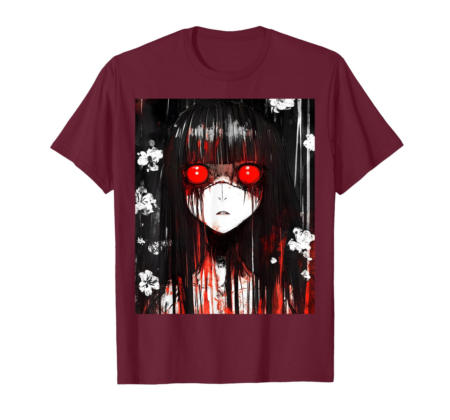 Japan Horror Anime Manga Japanese Creepy Kawaii Goth T-Shirt