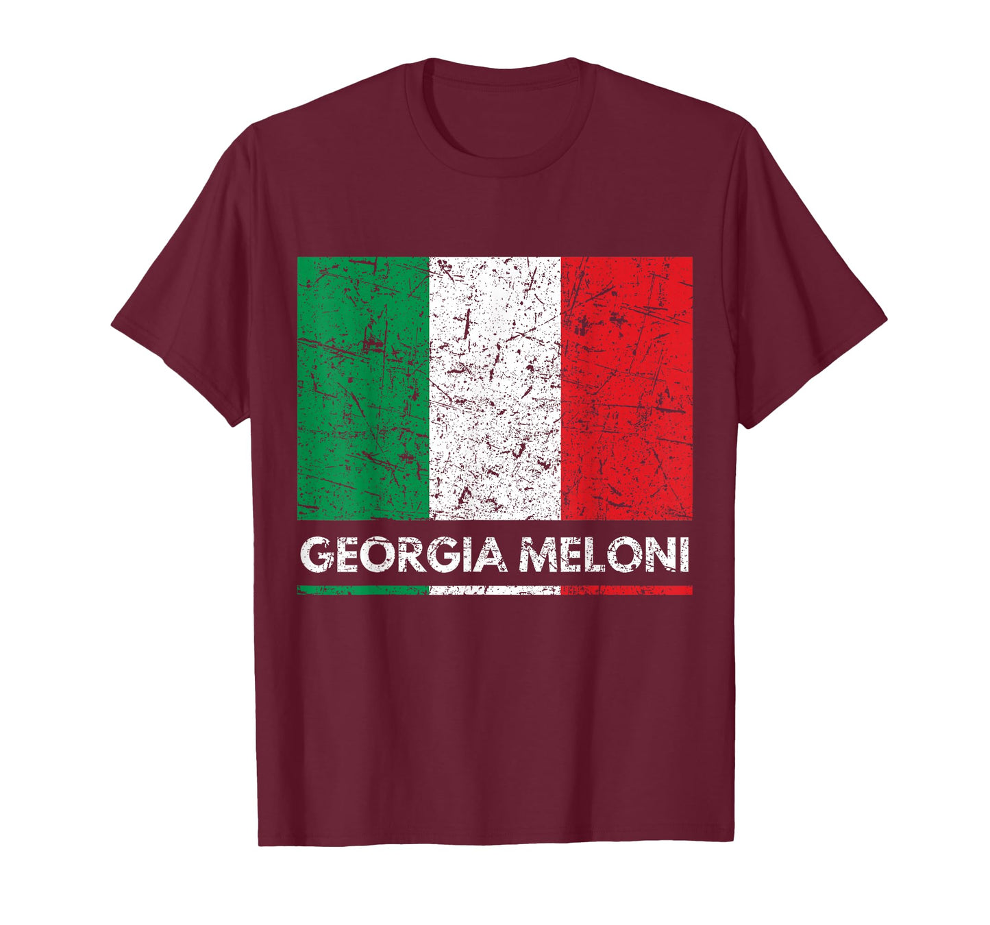 Georgia Meloni Italian Hero Italy Flag T-Shirt