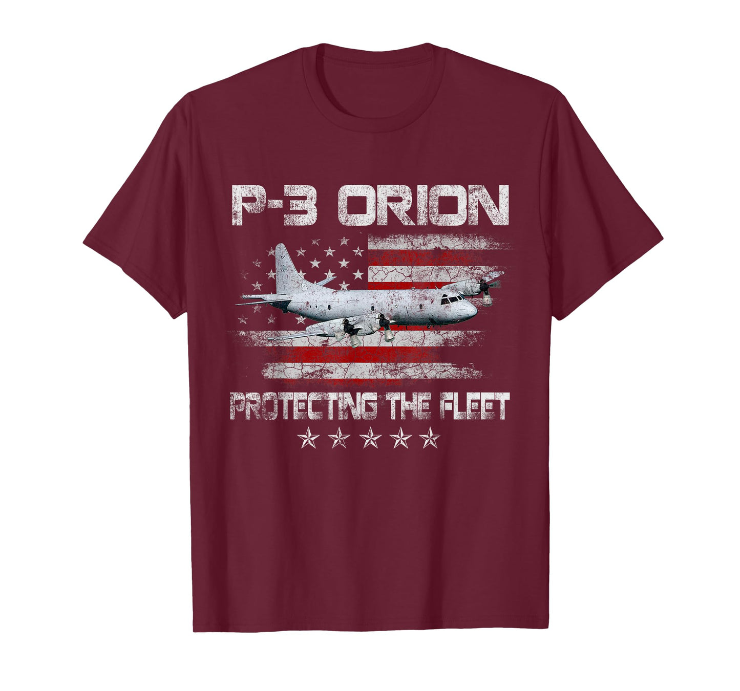 P-3 Orion Sub Hunter ASW Airplane Vintage Veterans Day Gift T-Shirt