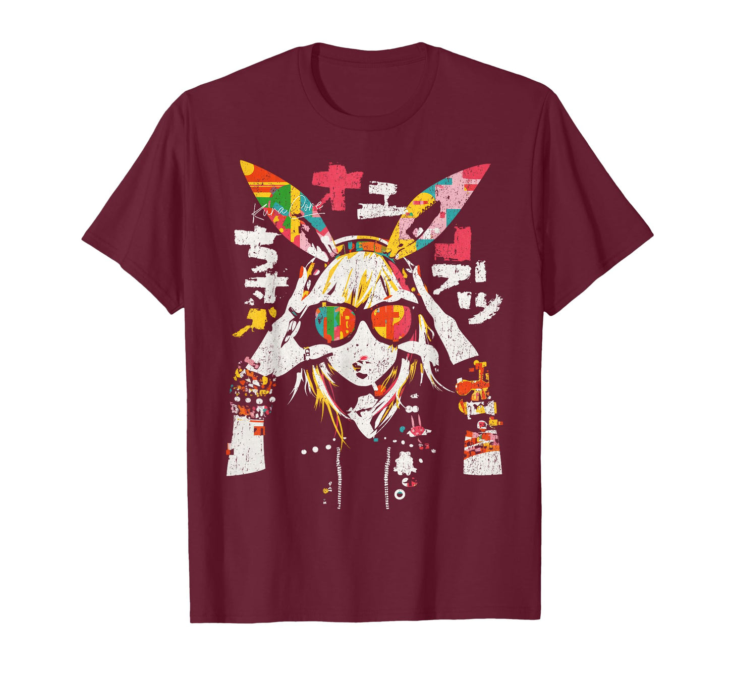 Japanese Streetwear Cyberpunk Y2K Retro Techwear Manga Anime T-Shirt