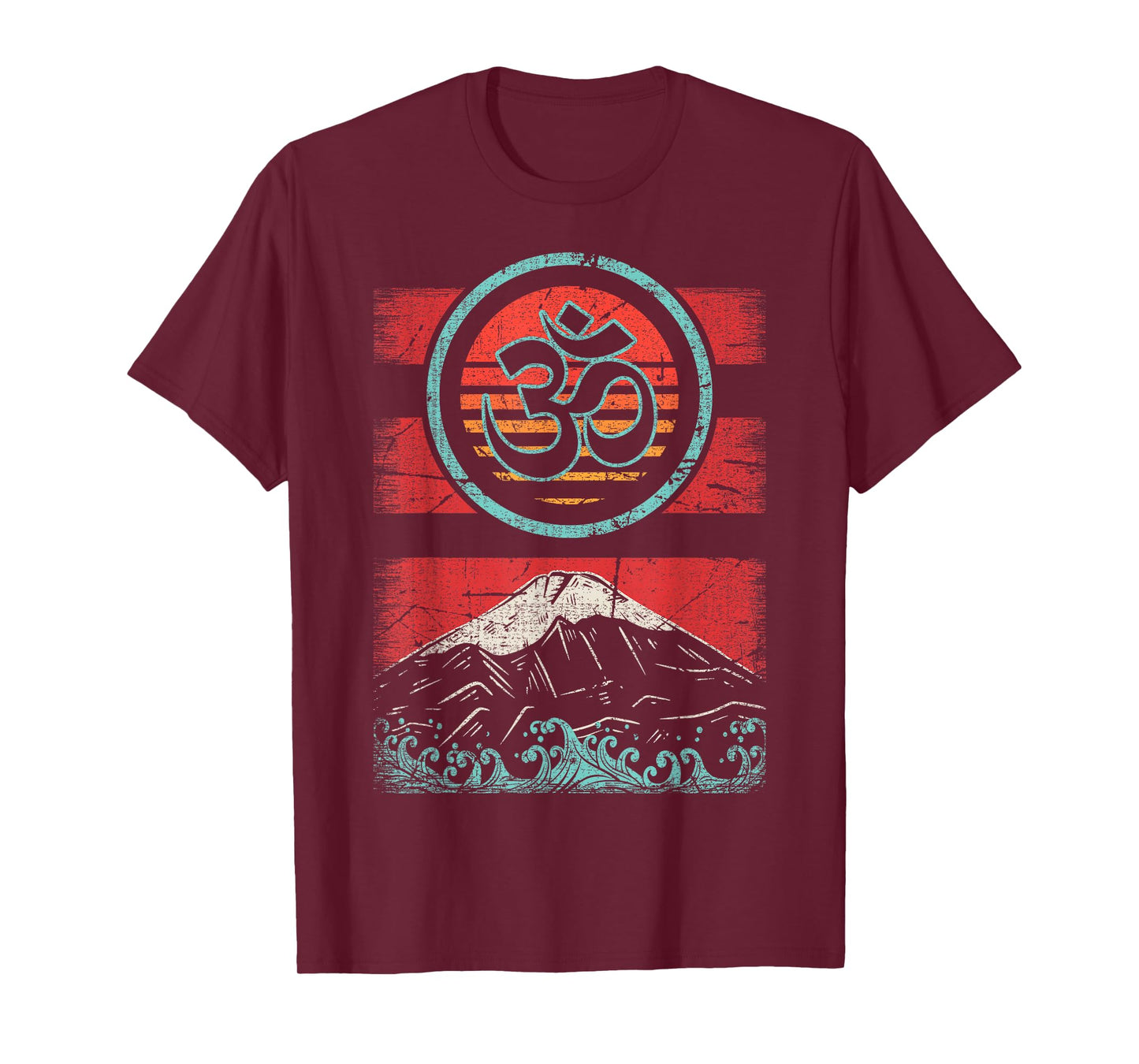 Om Ohm Symbol Retro Vintage 80s Style Meditation Yoga Gift T-Shirt