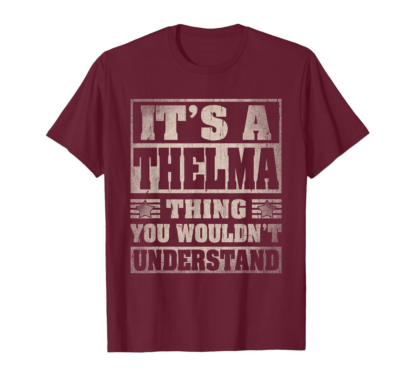 Thelma First Name Shirt It's A Thelma Thing T-Shirt