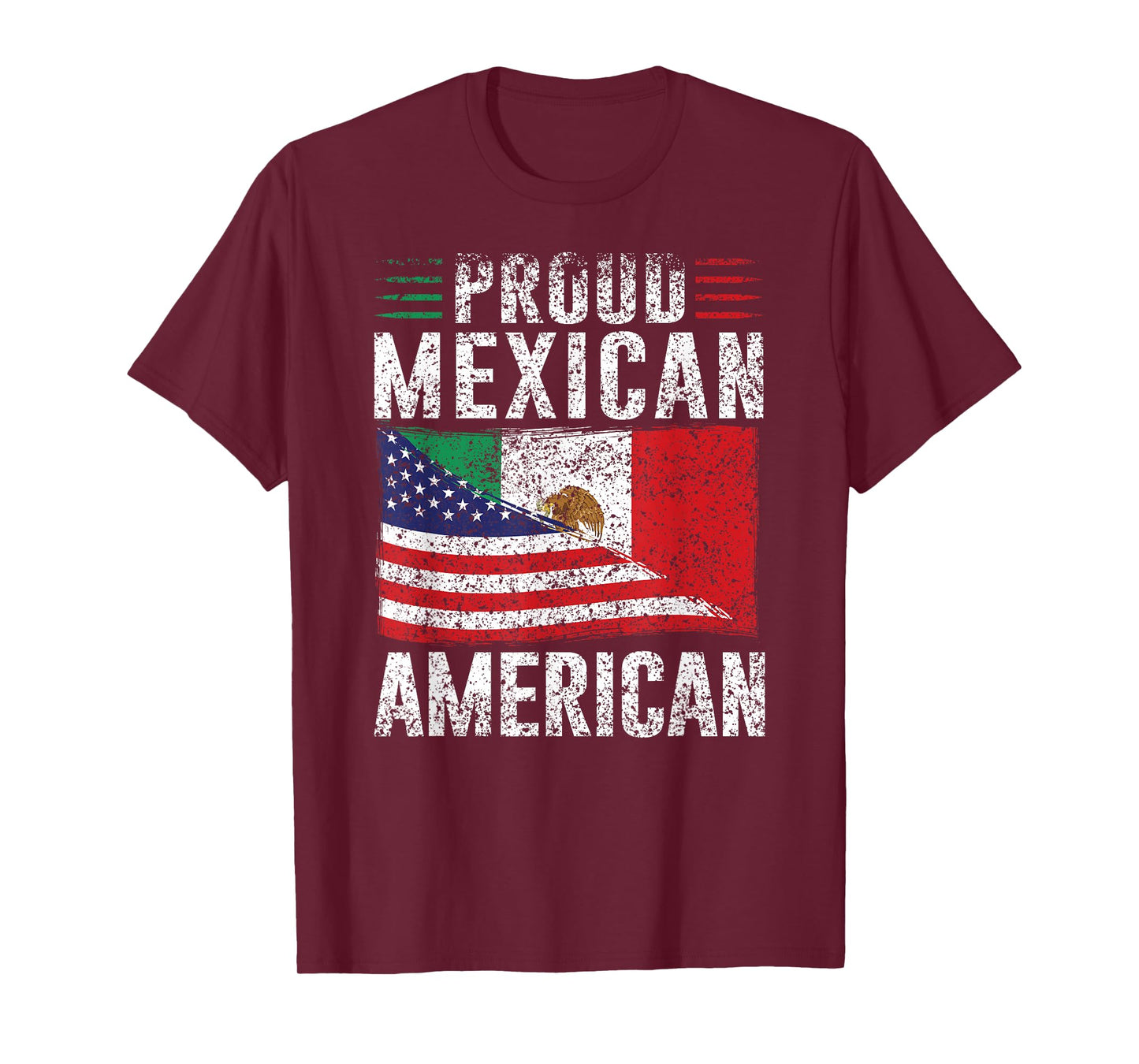 Proud Mexican American Us Mexican American T-Shirt