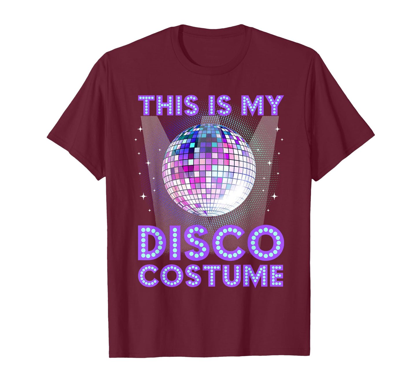 Disco Costume Art for Men Women 70s 80s Party Disco Lover T-Shirt