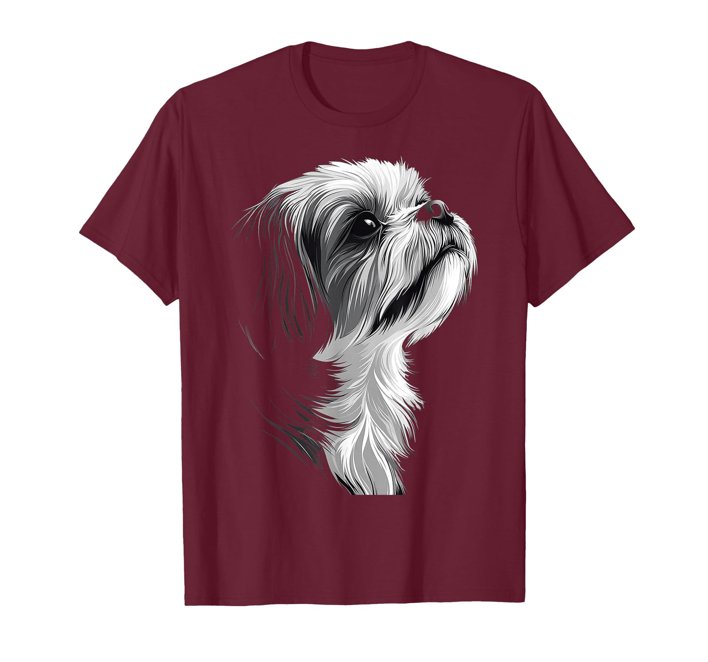 Shih Tzu Dog Graphic Pet Art Shih Tzu T-Shirt