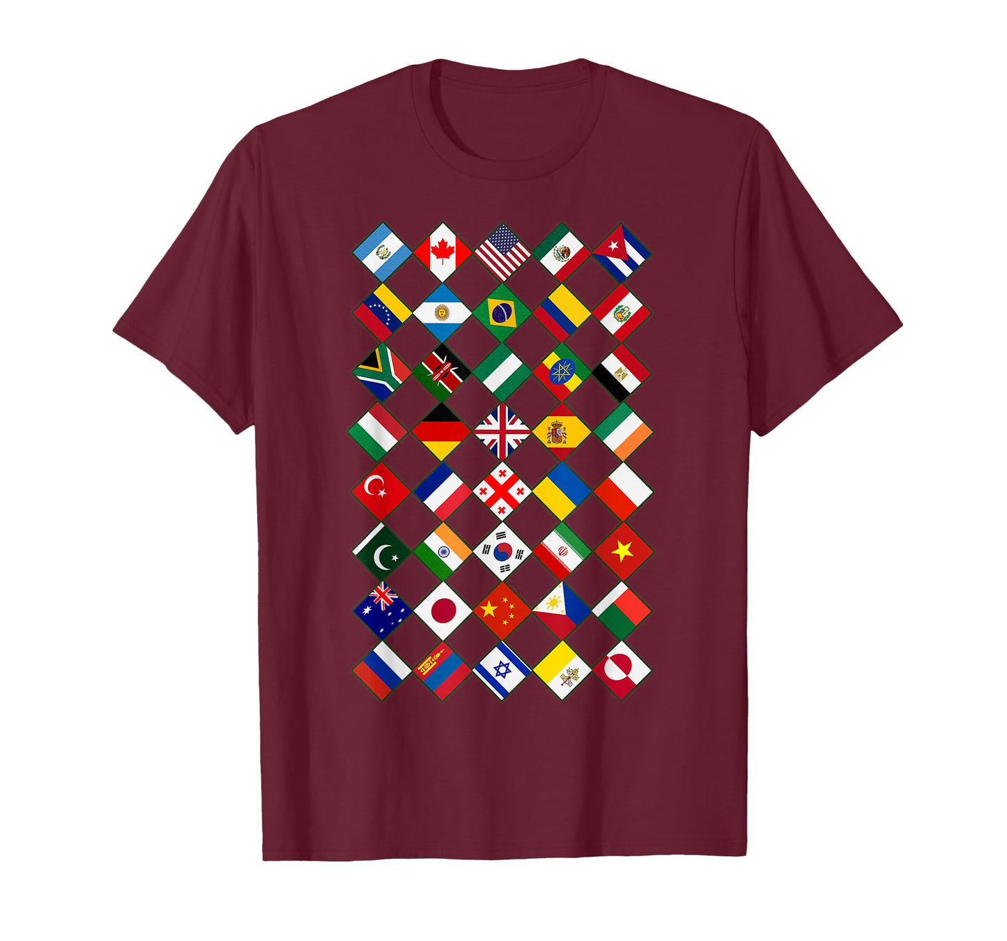Flags of the Countries of the World, International T-Shirt