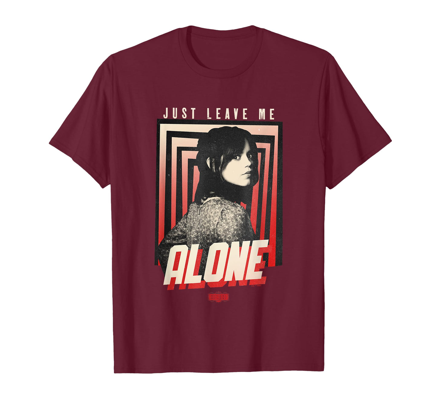 Beetlejuice Beetlejuice Just Leave Me Alone Astrid Faded T-Shirt