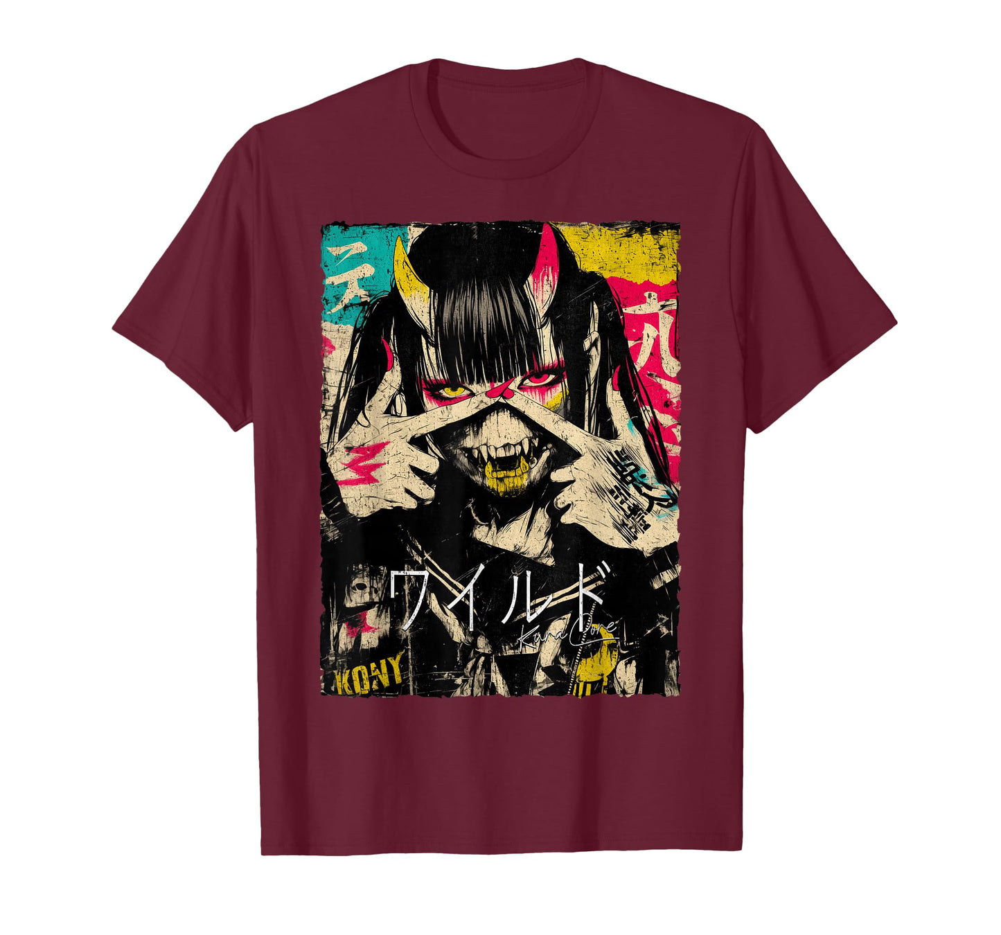 Japan Streetwear Cyberpunk Y2K Hip Hop Techwear Manga Anime T-Shirt