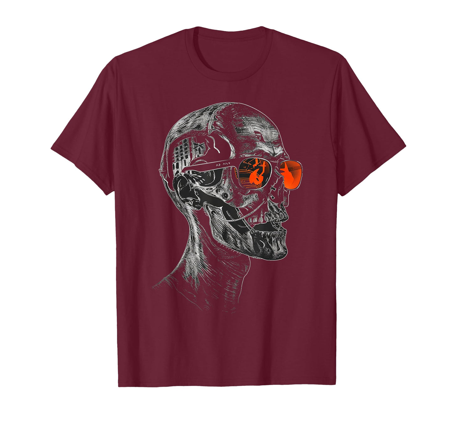 Zombie Costume Halloween Graphic Sunglasses Art Zombie T-Shirt