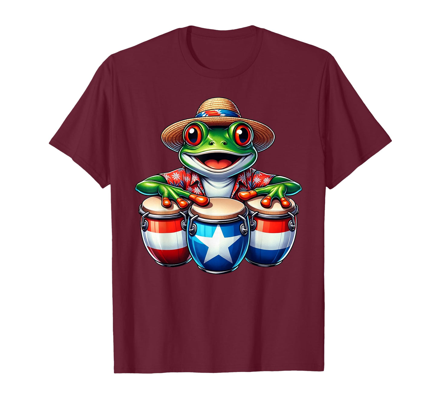 Puerto Rico Coqui Frog Taino Boricua T-Shirt