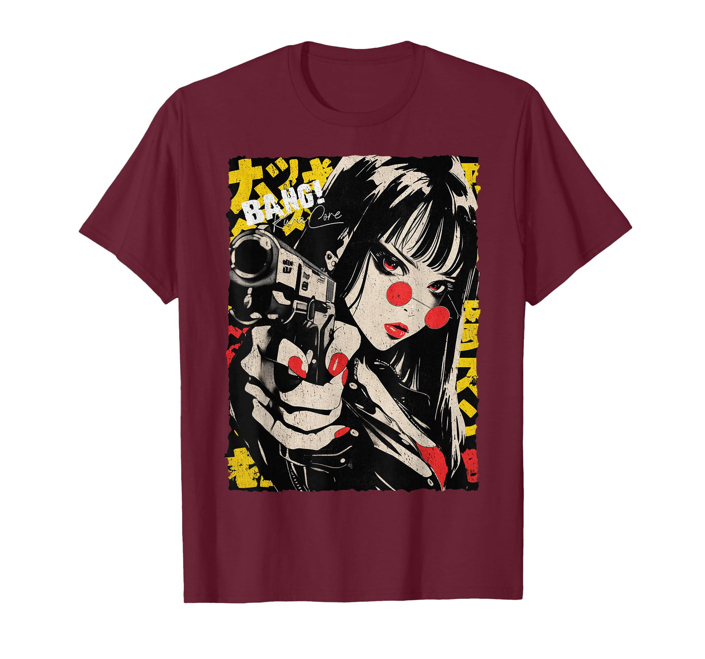 Japan Streetwear Cyberpunk Y2K Hip Hop Techwear Manga Anime T-Shirt