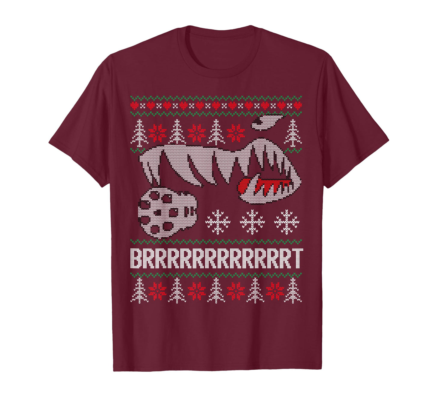 A-10 Warthog Ugly Xmas Sweater style fighter jet usaf T-Shirt