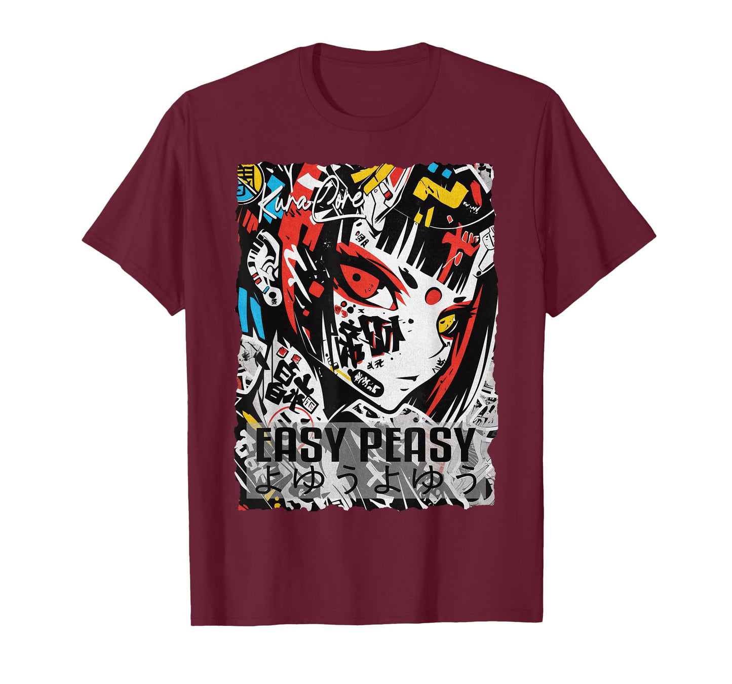 Japan Streetwear Cyberpunk Y2K Techwear Retro Manga Anime T-Shirt