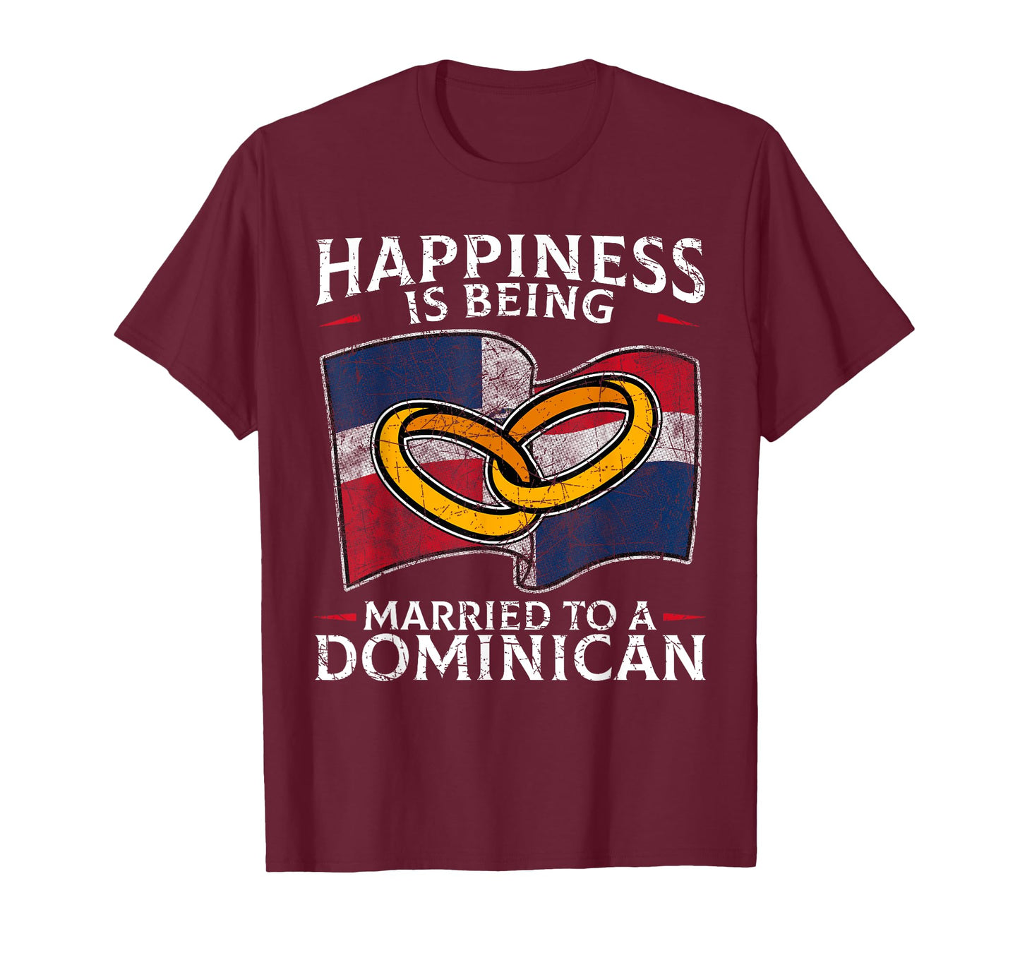 Dominican Republic Marriage Dominican Heritage Married T-Shirt