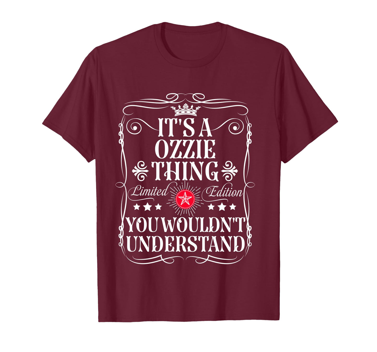 Ozzie Name Its A Ozzie Thing You Wouldn't Understand Long Sleeve T-Shirt