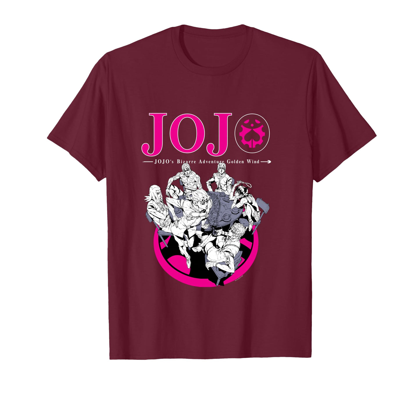 JoJo's Bizarre Adventure Part 5 Golden Wind Bruno's Gang Long Sleeve T-Shirt