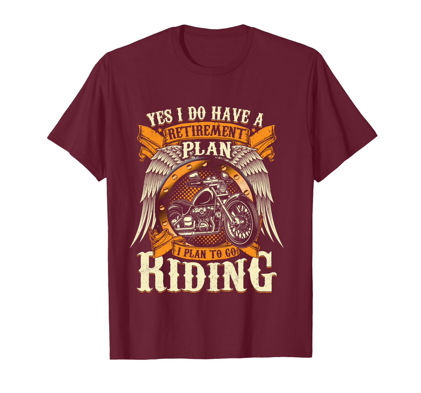 Motorcycle Retirement Plan To Ride It Rider Biker Retired Long Sleeve T-Shirt