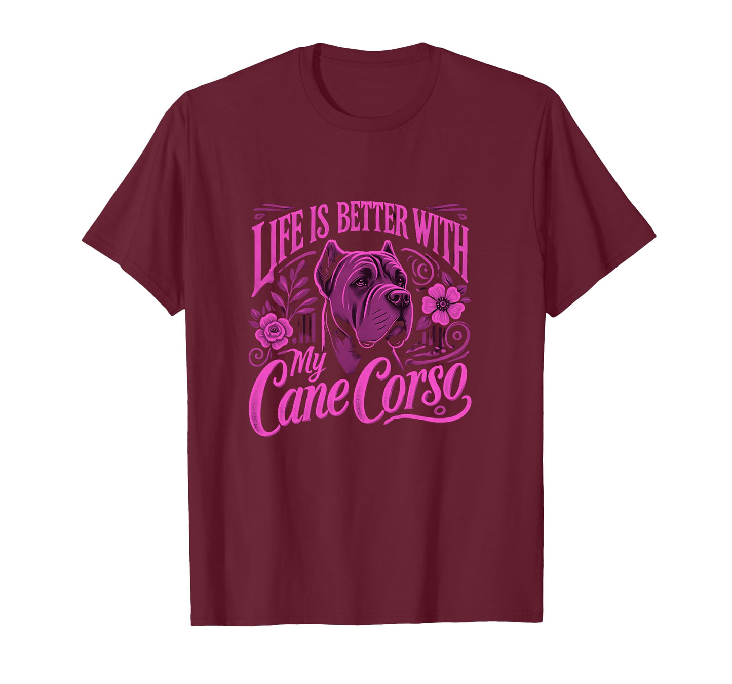 Cane Corso Shirt Womens Cane Corso Lover Cane Corsos Long Sleeve T-Shirt