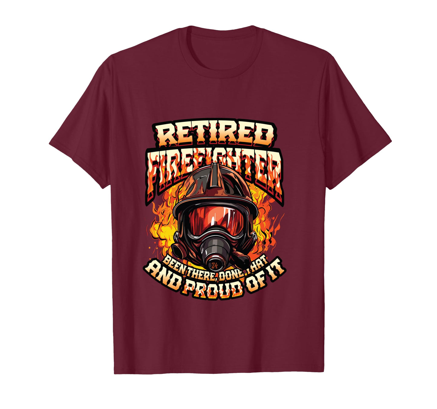 Fire Department Retired Firefighter Retirement Long Sleeve T-Shirt
