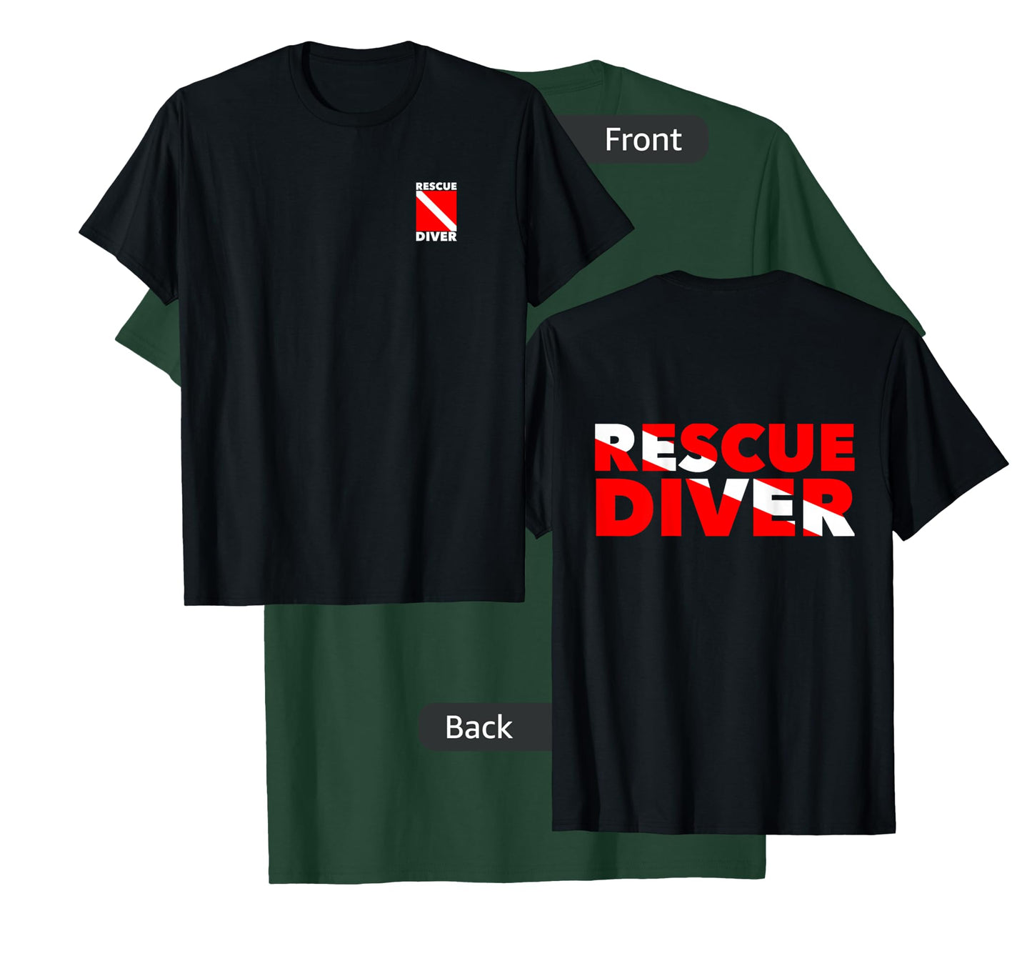 Scuba Divers Certified Rescue Diver T-Shirt