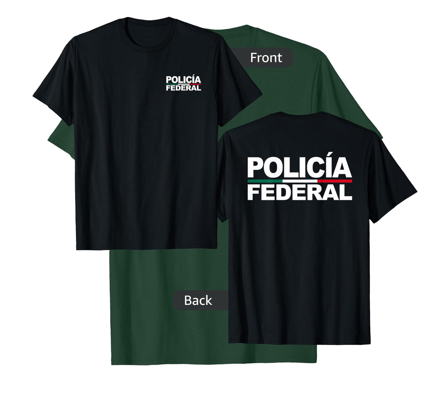 MEXICO POLICIA FEDERAL MEXICAN POLICE LAW COSTUME T-Shirt