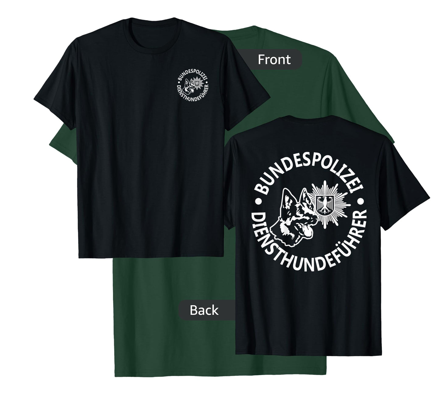 Germany K9 Police Bundespolizei T-shirt T-Shirt