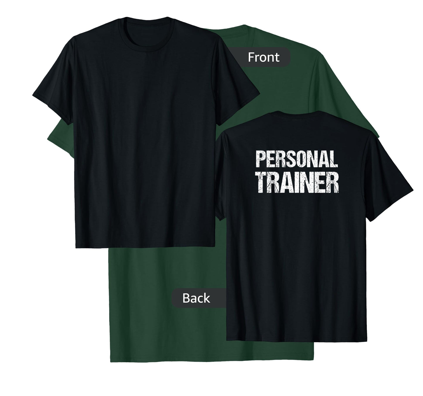 Personal Trainer - Back Only T-Shirt Small