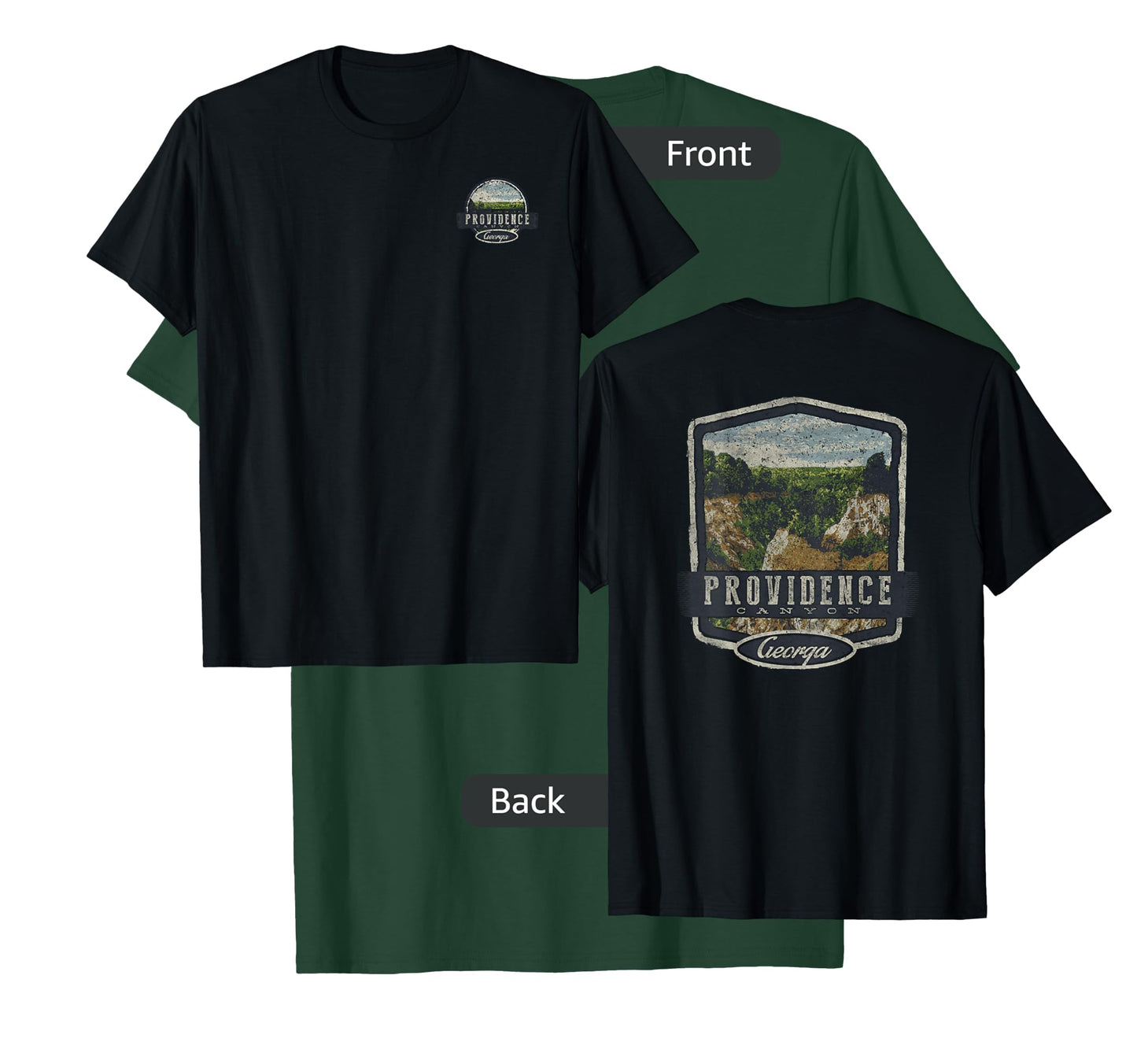 Trendy Providence Canyon Georgia Outdoor Adventure T-Shirt