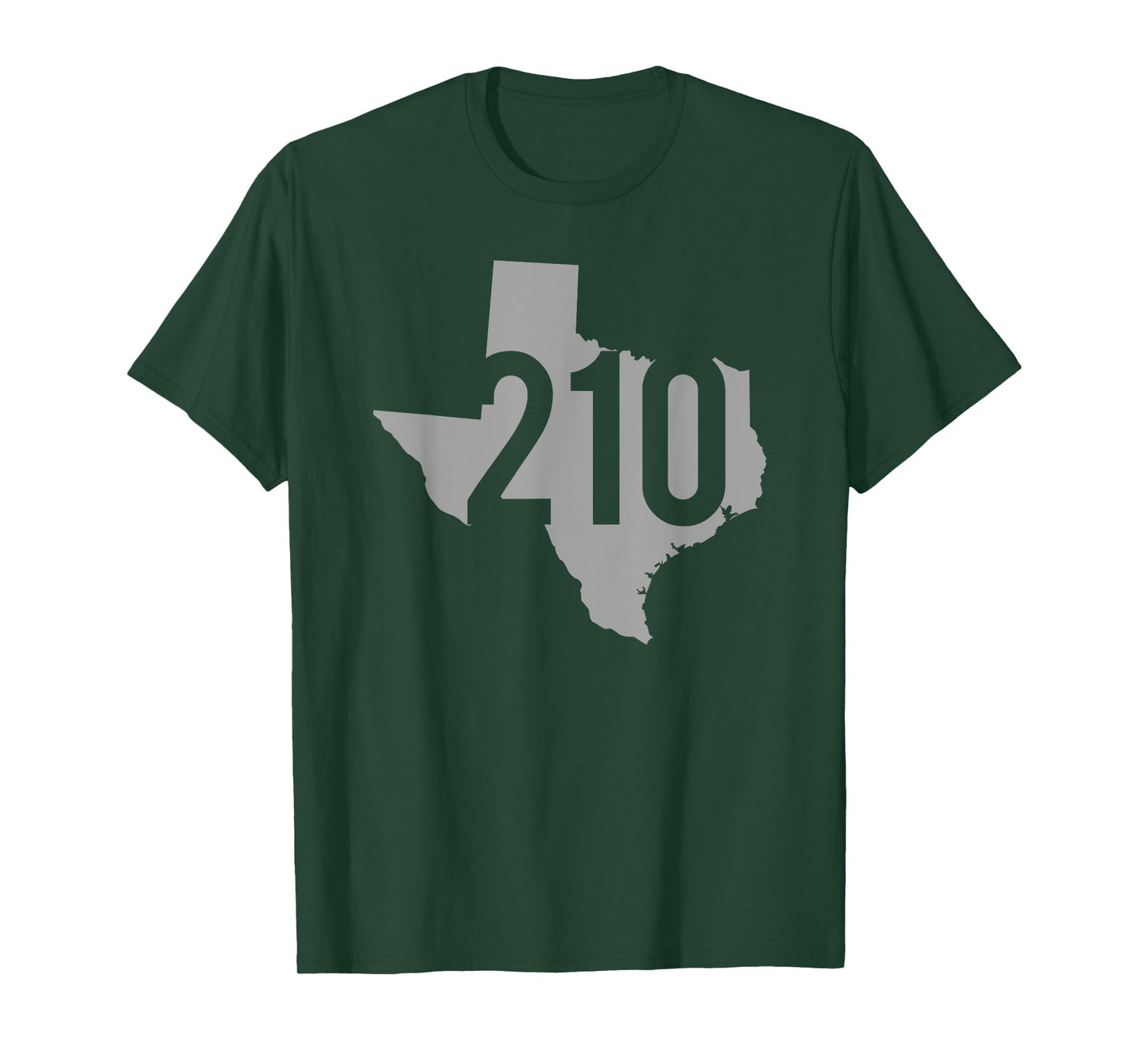 210 Area Code, San Antonio, Texas T-Shirt