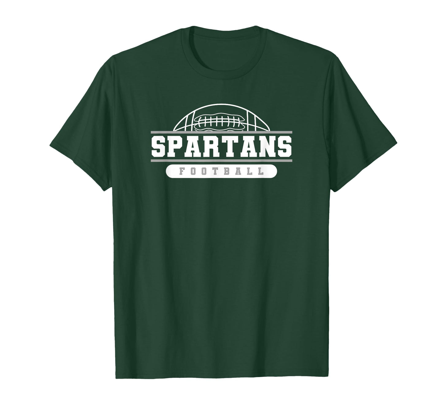 Spartans Football Varsity College University High School T-Shirt