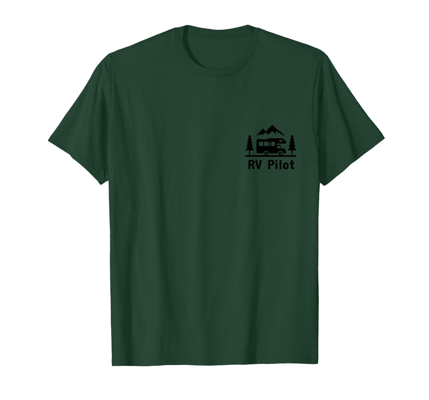 RV Pilot Camping Nature Lover Motorhome Camper T-Shirt