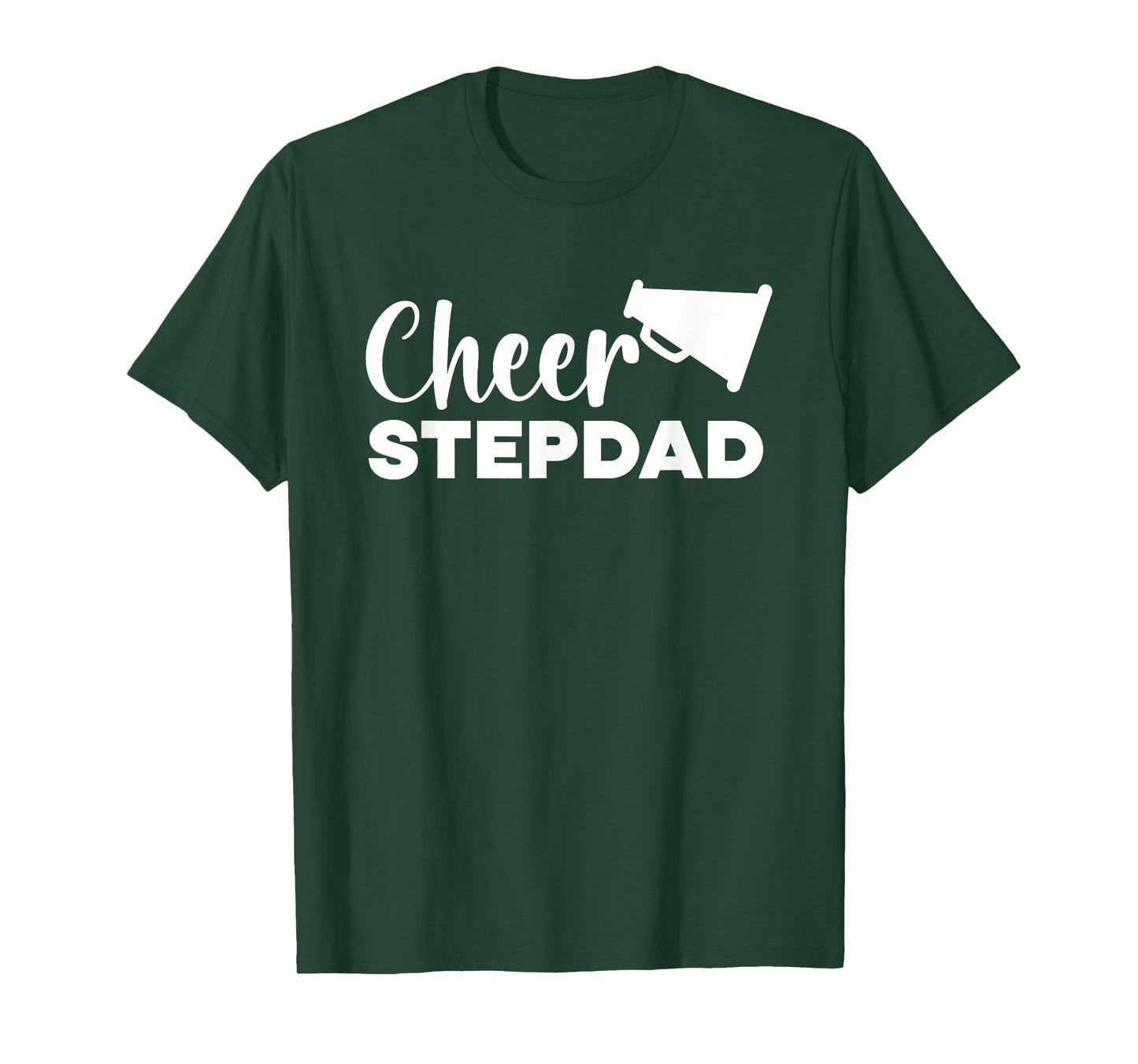 Cheer Stepdad Cheerleading Step Dad Cheerleader Stepfather T-Shirt