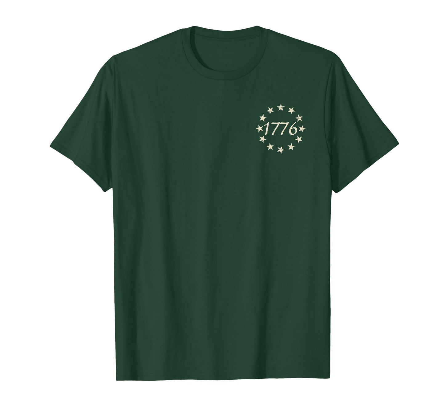 This is My Pride Flag, Patriotic 4th of July, Front - Back T-Shirt