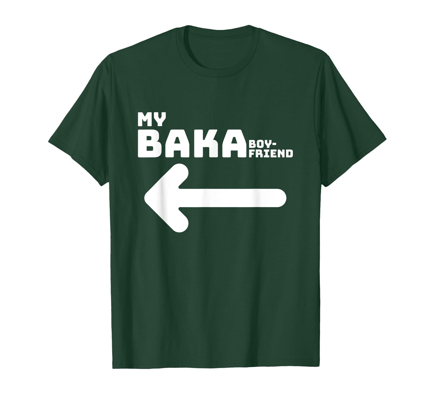 Funny Cute Anime Couple Matching Girlfriend Wear Gift T-Shirt