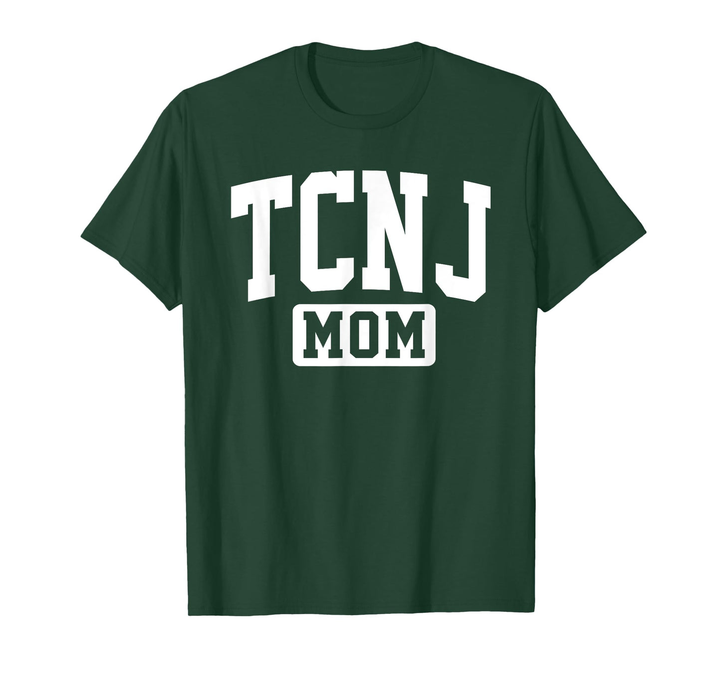 Family University College Arch Retro Design TCNJ The College of New Jersey Mom Mother Arch Vintage T-Shirt