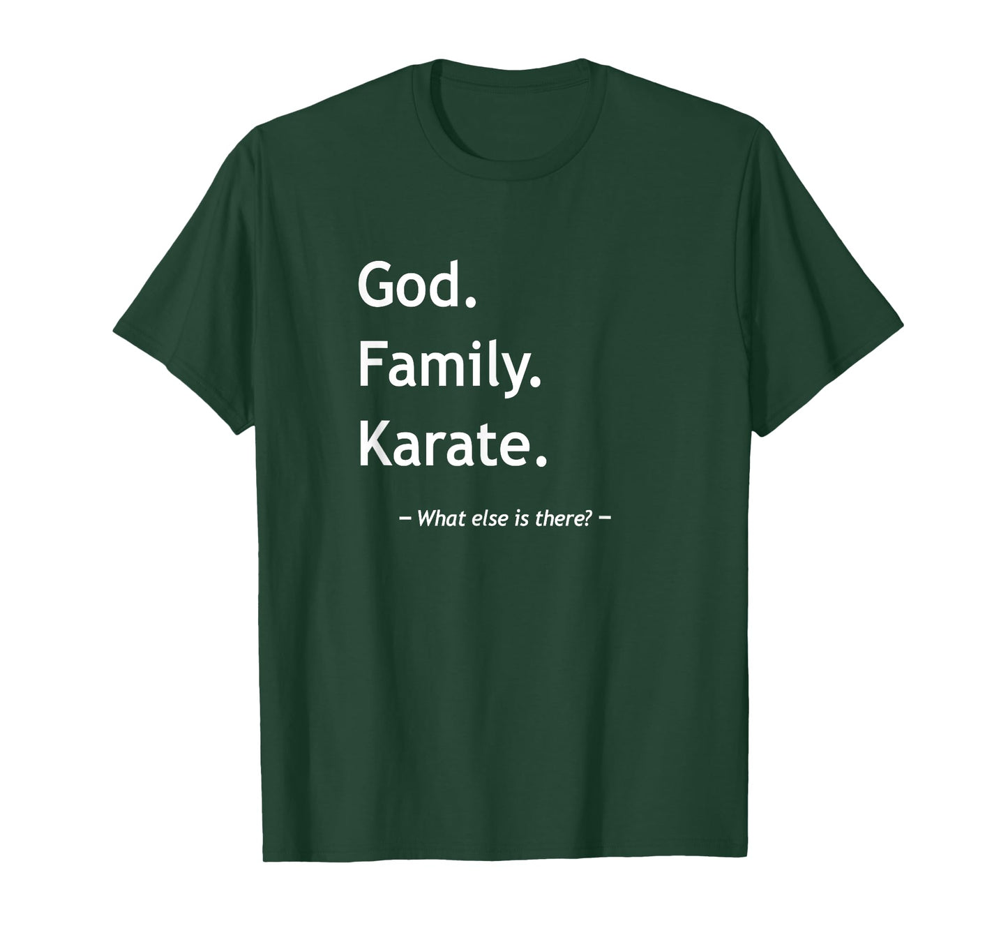 Christian Faith Jesus Christianity God Family Karate T-Shirt
