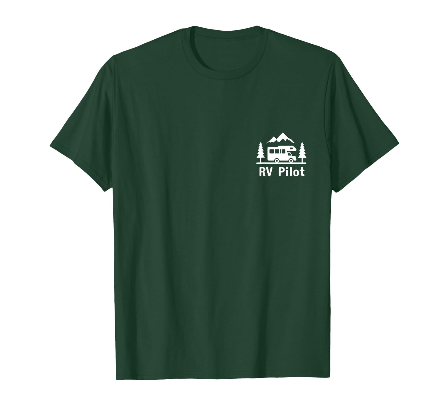 RV Pilot Camping Nature Lover Motorhome Camper T-Shirt