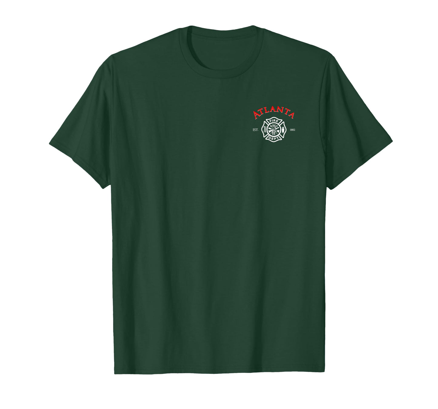 Atlanta Georgia Fire Rescue Department Firefighters T-Shirt T-Shirt